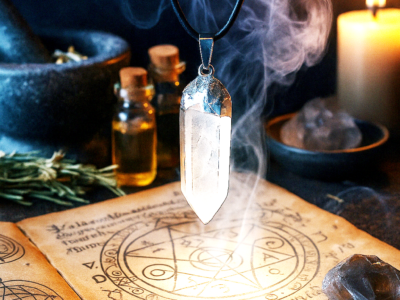 Alchemy - Clear Quartz Pendant
